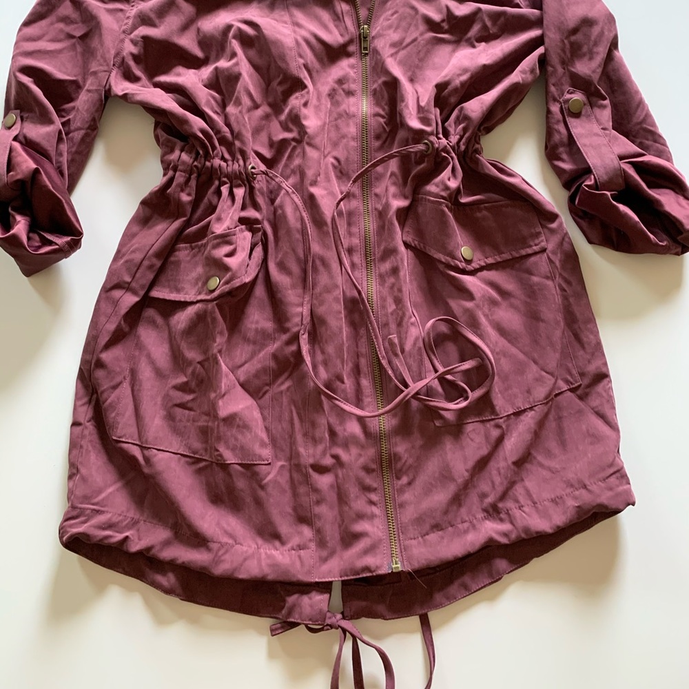 Lightweight Purple Utility Jacket - Picture 2 of 5